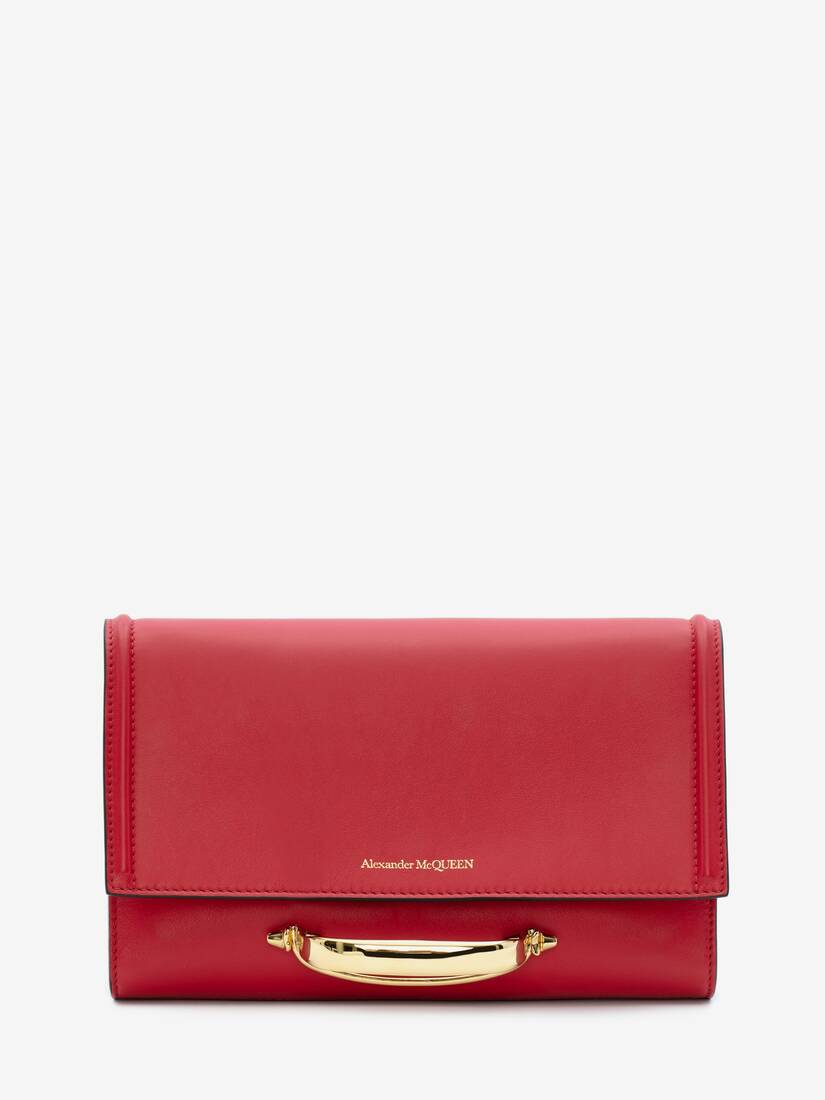 Bolsos De Mano Alexander McQueen The Small Story Mujer - Rojos - Mexico 937-HFSCRP